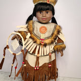 Native-Inspired: 18″ Native American Dream Catcher Outfit-Mixed and Rooted