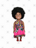 African doll-Mixed and Rooted