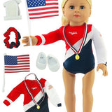 18" high quality Hearts and Horsie outfit with boots-Mixed and Rooted