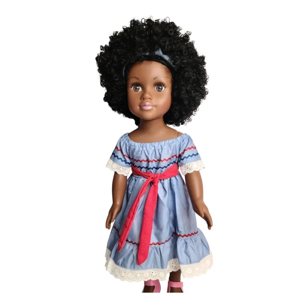 Elta – Haitian Heritage Doll-Mixed and Rooted