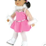 Ice skating custom for 18"doll