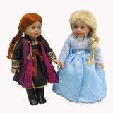 Snow princess sisters set