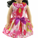 14" sleeveless floral dress